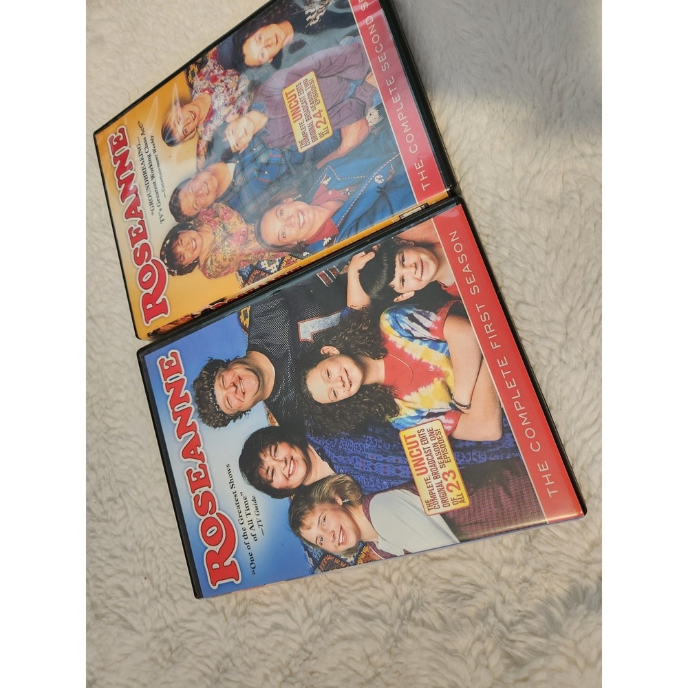 Roseanne DVD Set Complete Seasons 1 & 2 TV Combo 6 Discs Set 47 Episodes... - Picture 2 of 5